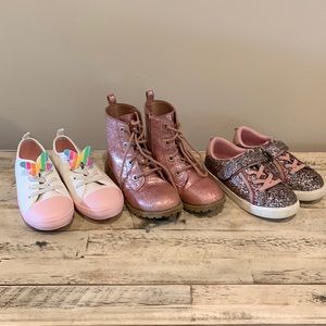 Toddler Girl Size 11 Shoes - 3 Pair - Old Navy, Target, OshKosh